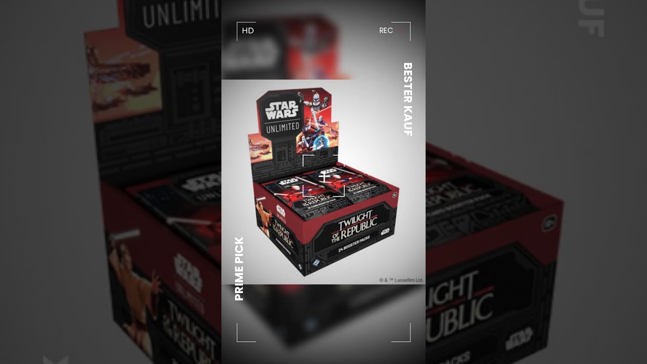 Star Wars Unlimited - Twilight of the Republic Booster Display (24 Booster) - ENG