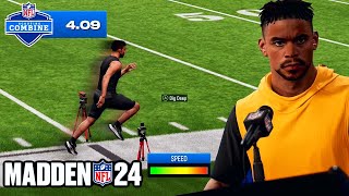 Madden 24 Superstar Mode - Insane NFL Combine!