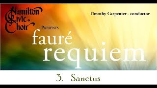 Faure Requiem: Sanctus