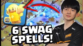 STARs SWITCHES to HEALER PUPPET for EXTRA HP STRATEGY (Clash of Clans)