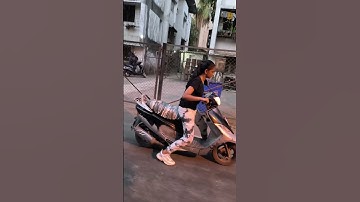 scooty Chalana Sikhey 🛵8483999426 #howtolearnscooty #scootylearning #learnscooty #scooty #preeti