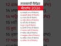 Sangrand Dates 2026 L ਸ ਗਰ ਦ 2026 L Nanakshahi Calander L ਨ ਨਕਸ ਹ ਕ ਲ ਡਰ 2026