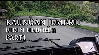 VIRAL!! MENURUNI SITINJAU LAUIK || DARI DALAM KABIN TRUCK. PART 1