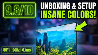 The Ultimate 4K HDR TV for 2026-27? 55" LG OLED B5 120Hz 0.1ms AI, Unboxing, Setup & Review, ASMR screenshot 1