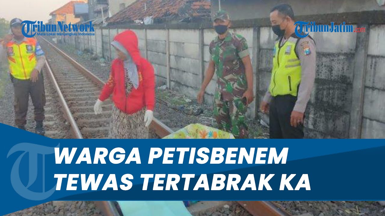 Seorang Warga Petisbenem Tewas Tertabrak Kereta Api Komuter Jurusan Surabaya-Lamongan