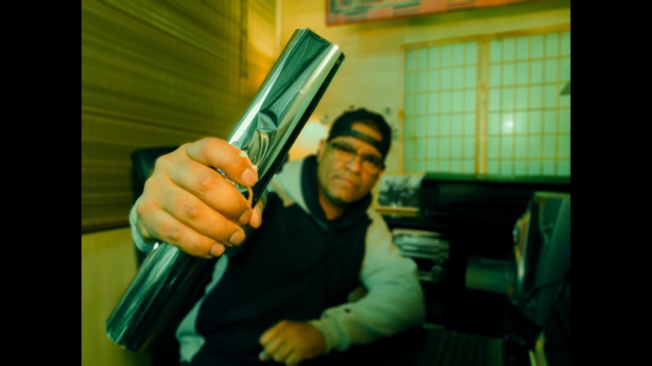 Screen Printing Foil With A Blue Print YouTube