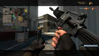 Counter-Strike: Source de_nuke ,,Antiterroristas" Gameplay (Con Bots)