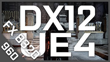 GTX 960 | FX-8320 Unreal Engine 4 - Darth Vader Demo (DirectX 12) (1080p60FPS)