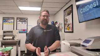Low Melt DTF Powder Demonstration