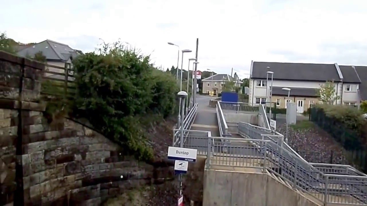 Dunlop Railway station, East Ayrshire YouTube