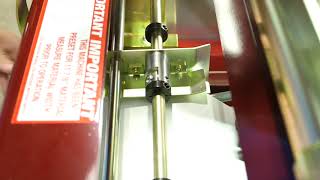 Entrance Guides - Set to 11 3/4" from 11 7/8"