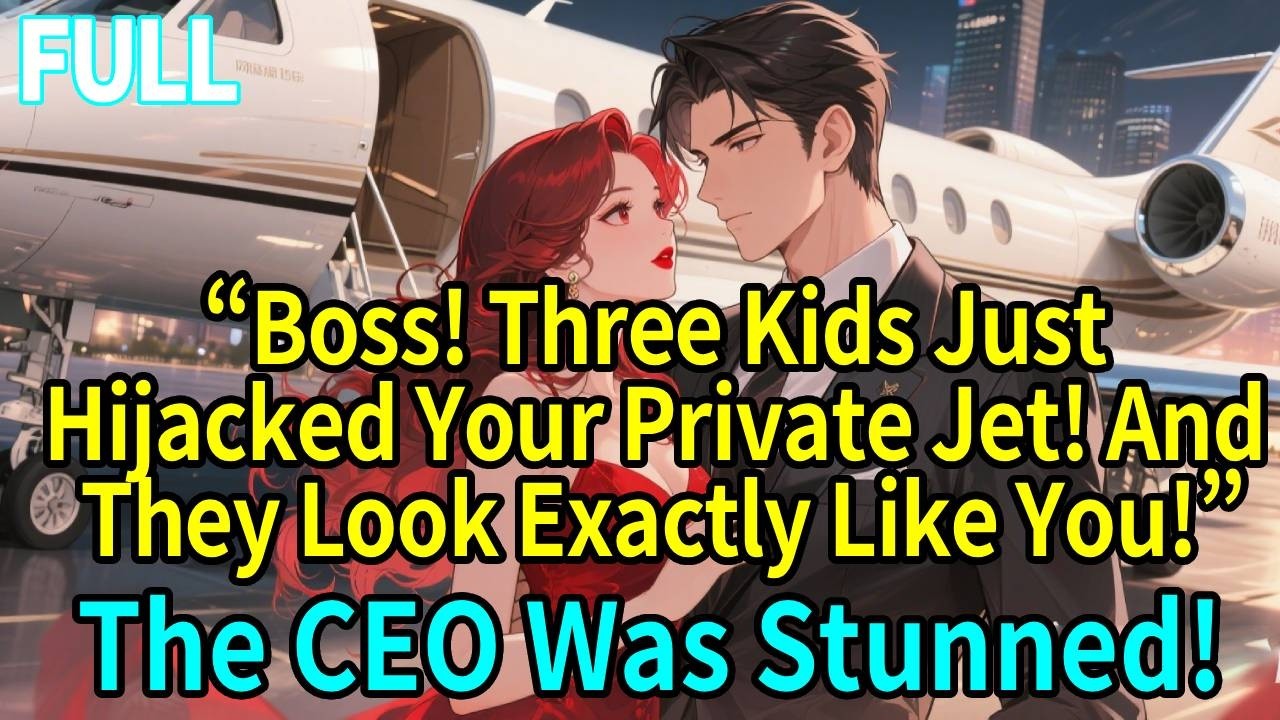 “Boss! Three Kids Just Hijacked Your Private Jet!And They Look Exactly Like You!”The CEO Was Stunned
