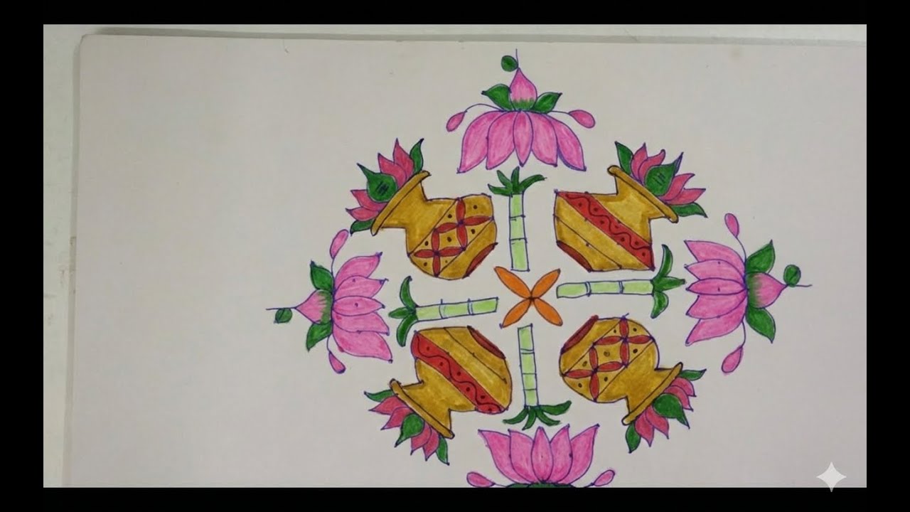 Day 43  (15x1)  Kolam #kolamtutorial #karthigaideepam #margazhirangolikolam #margalikolam