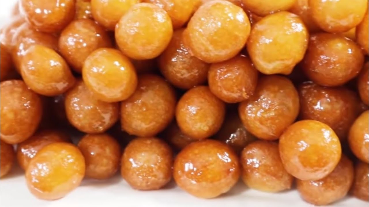 Con HARINA , AGUA Y AZÚCAR PREPARA ESTAS BOLITAS TAN DELICIOSAS , SORPRENDERÁS A TODOS!! RAPIDÍSIMAS