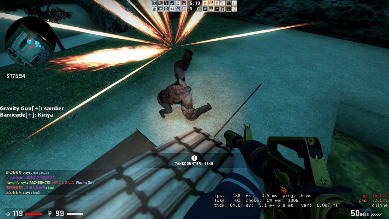 CSGO Zombie Escape ze_farmhouse_v9f2 2nd - YouTube