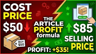 COST PRICE AND SELLING PRICE [SOLVED QUESTION + EXPLANATION]