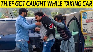 Thief Takeover Strangers Cars Prank  Lahori PrankStar