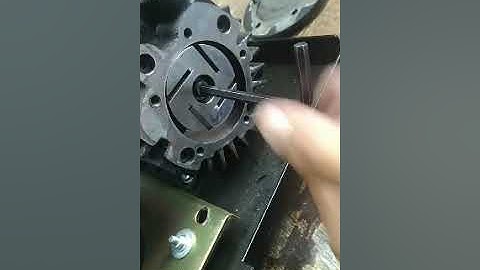 How to do bundle note counting machines vaccum pump service part 1