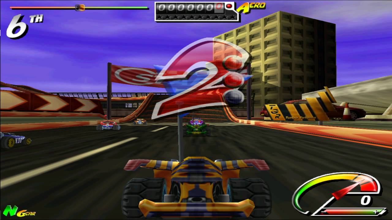 [흑성] 추억팔이 하자! 스턴트 GP(롤러코스터 레이싱) 아케이드 공략 -1-