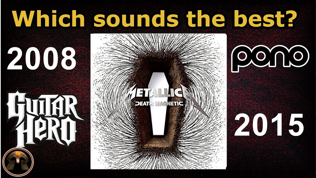 METALLICA (original vs. master #2  vs. remaster) Death Magnetic/Guitar Hero メタリカのデス・マグネティック