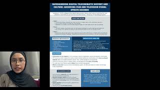 THESIS EVALUATION IMR624: ARCHIVING FILMS AND TELEVISION VISUAL EFFECTS RECORDS