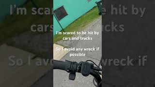 You have to be scared of wrecks and avoid them #ebikes #baddrivers #roadrage #motorcyles #bikes