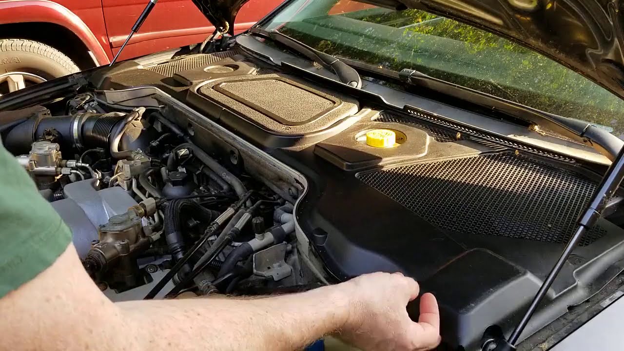 2008 Audi A8L Blower Removal Prep - YouTube