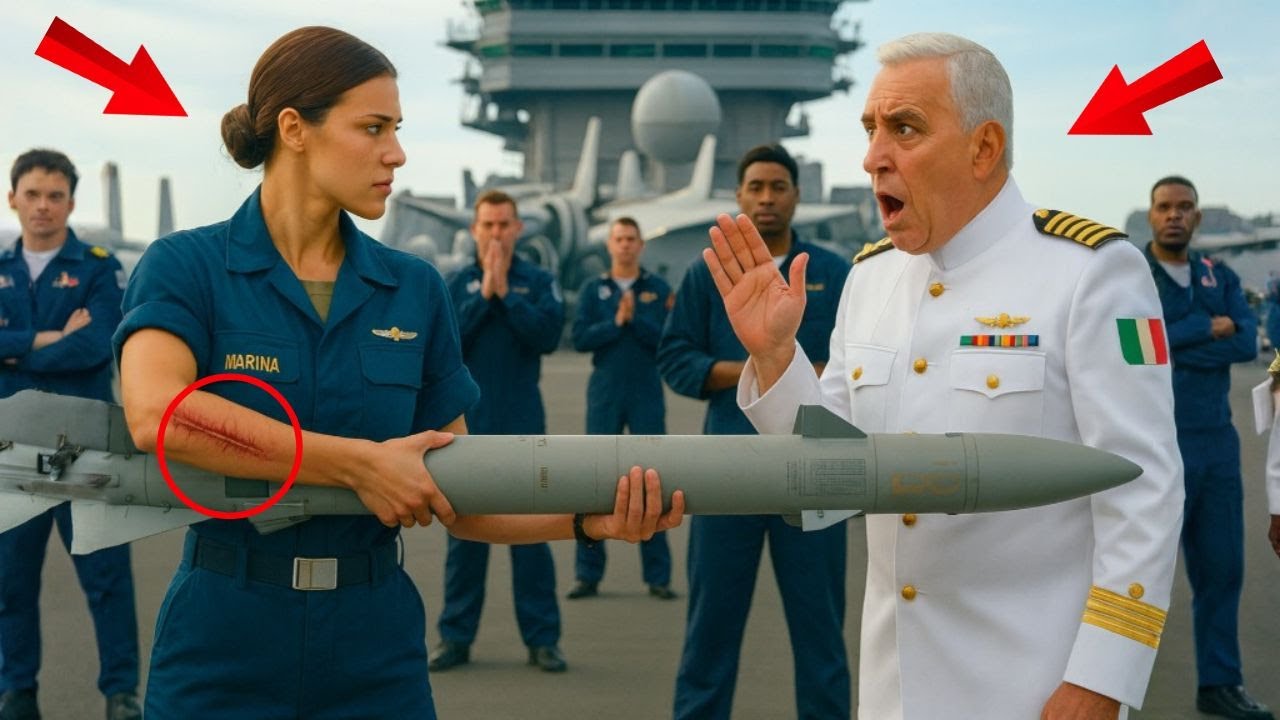 L'Ammiraglio Gela Quando Vede le Sue Cicatrici: L'Eroina Che Tutti Ignoravano Sulla Nave