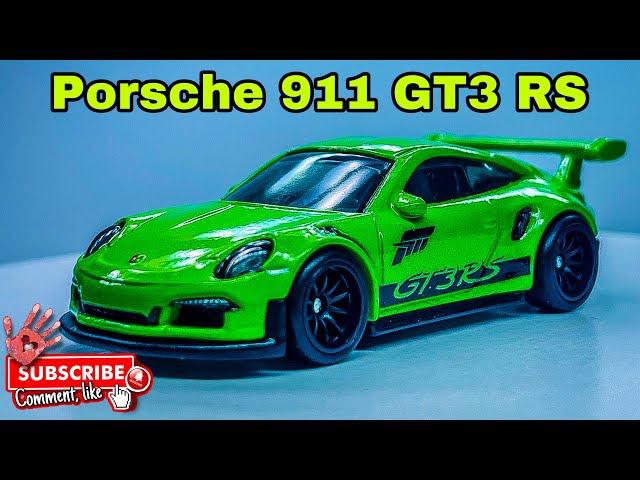 Carrinho Hot Wheels Premium Porsche 911 GT3 RS Forza Horizon 4