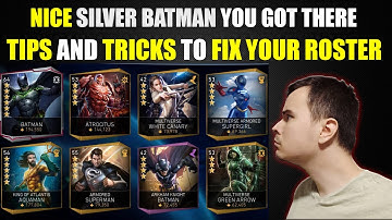BEST SILVER BATMAN I Have Seen In A While Injustice 2 Mobile Tips And Tricks To Fix Your ROSTER