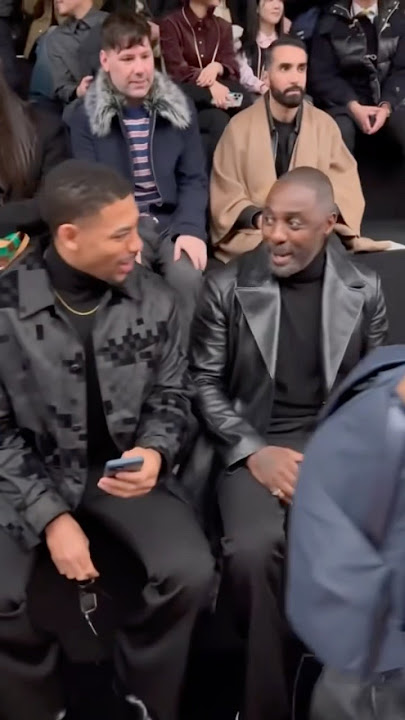 Aaron Pierre Meets Idris Elba & His Wife For The First Time