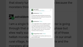 Ideal Game Tumblr Post 😌