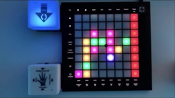 Mark Mosher Launchpad Pro MK3 & Percussa AudioCubes Jam 01