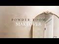 Powder room makeover  birt.ay