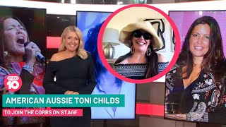 TONI CHILDS Tells Us About Performing With The Corrs On Studio 10