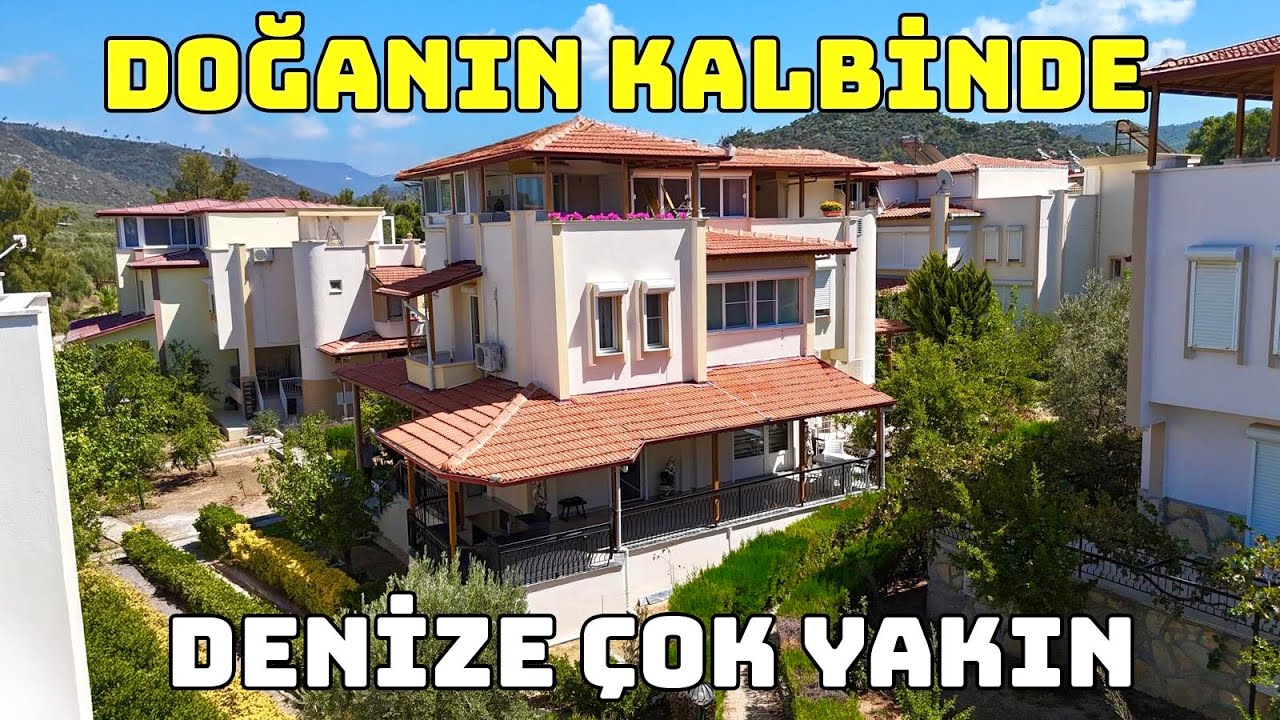 Bozbükte Kendine Ait Sahili Olan Harika Fırsat Villa | A-133