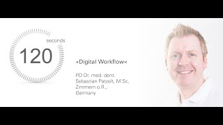 120 seconds  Dr. Sebastian Patzelt  Digital Workflow