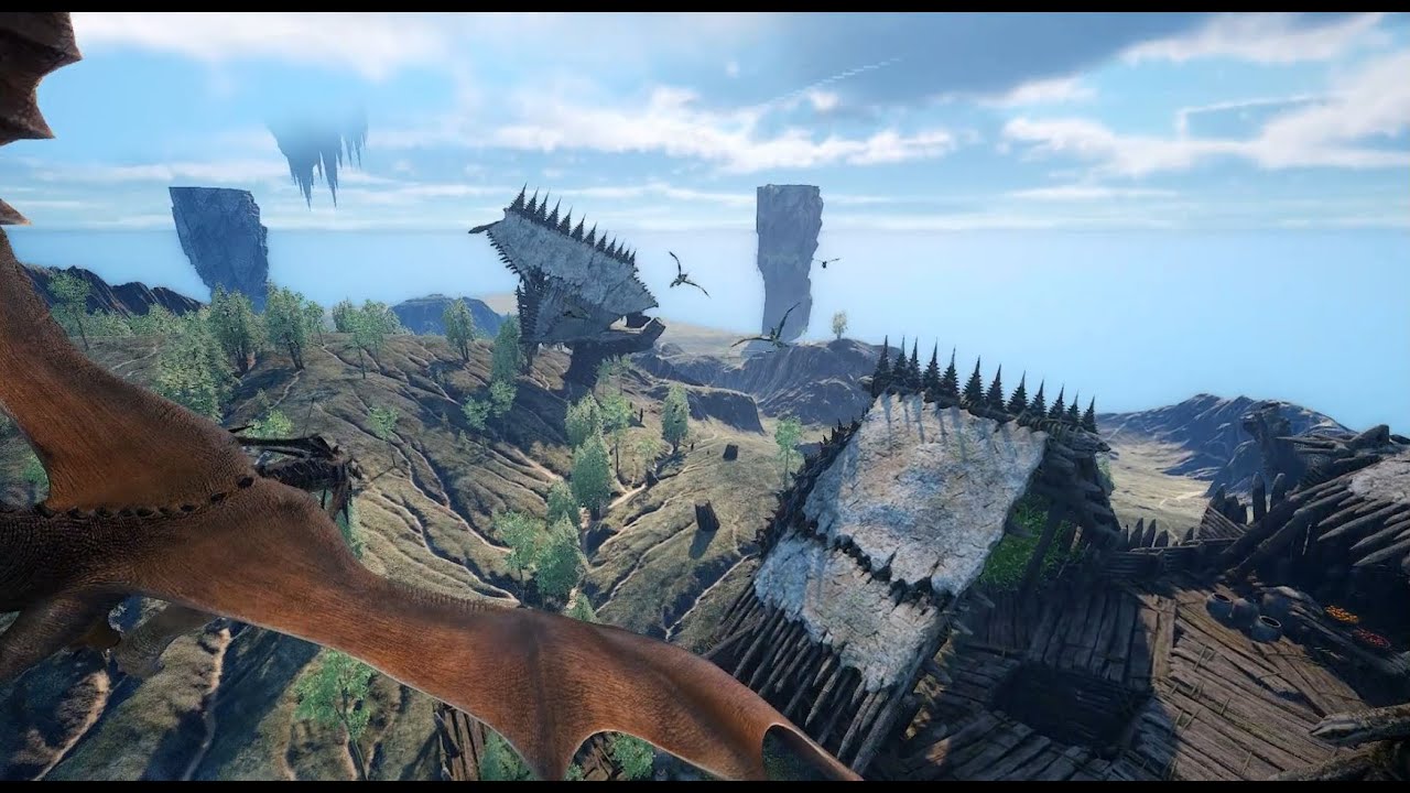 Dragon vs Monster Tribe WIP [PortalWorld Highlight]