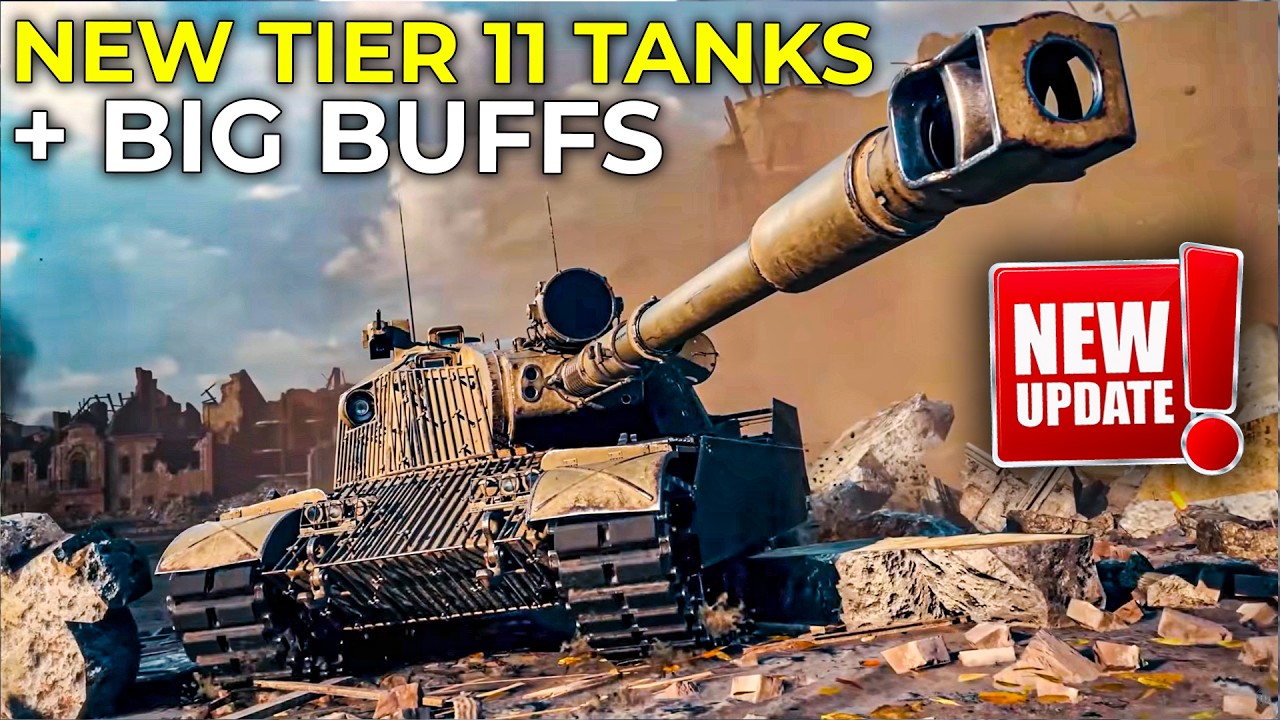 Get Your EXP Ready For NEW TIER 11s in UPDATE 2.2.1 | World of Tanks ...
