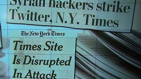 Syrian hackers: We shut down NY Times site