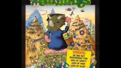 Lemmings on Sega Mega Drive - Intro