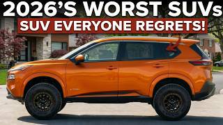 10 SUVs EVERYONE Will Regret Buying In Australia In 2026
