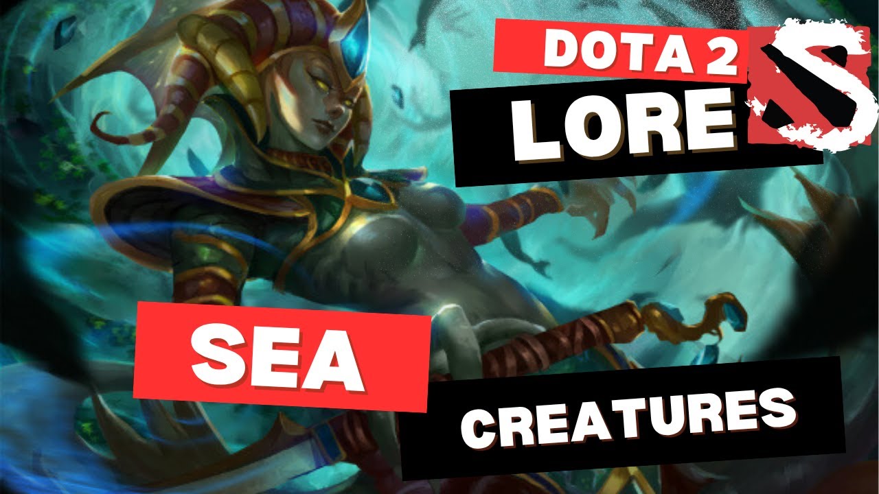 The lore of the meranths, sea creatures dota 2 lore analysis