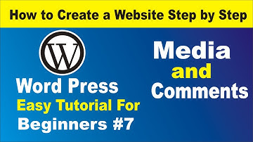 wordpress tutorial for beginners in urdu/hindi | Media and Comments