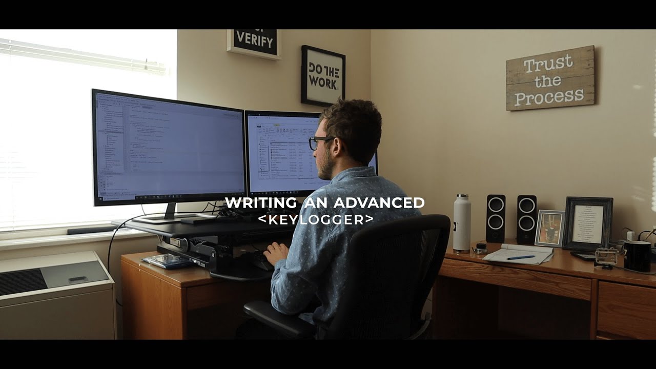 I Wrote an Advanced Keylogger in Python (sorta...) - YouTube