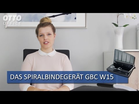 Spiralbindegerät GBC W15 Produktvorstellung von OTTO Office
