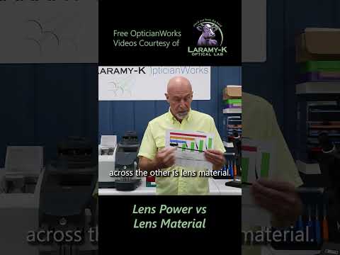 Lens Matierial vs. Lens Power