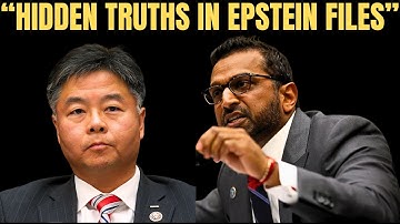 “Ted Lieu Presses FBI Director Kash Patel On Epstein Files & Hidden Evidence”
