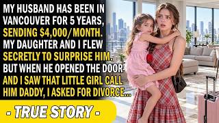 My Husband In Vancouver 5 Years Sending $4,000/Month. My Daughter And I Flew To Surprise Him, But...