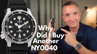 Why I Bought Another Citizen Promaster Automatic Diver NY0040 Review